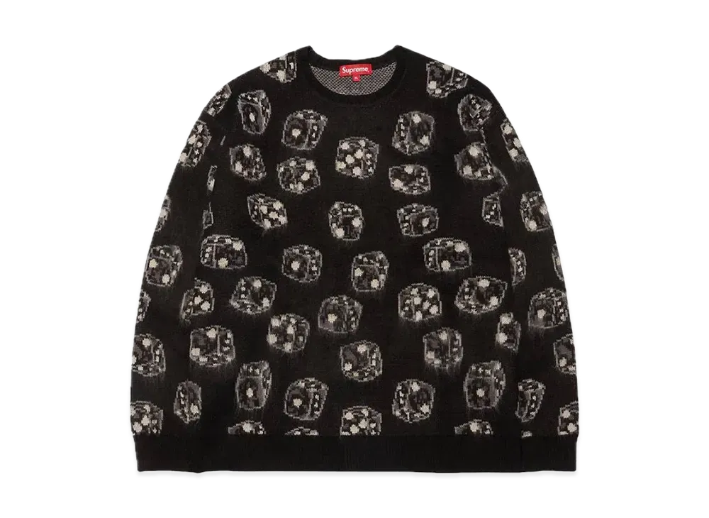 Supreme Dice Sweater "Black"