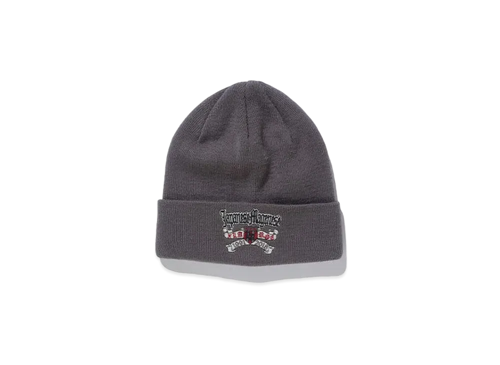 XLARGE x JAPANESE MAGENESE Knit Cuff Beanie "Charcoal"