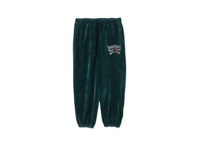 XLARGE x JAPANESE MAGENESE Velor Track Pants "Green"