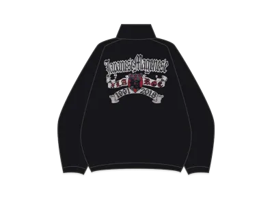 XLARGE x JAPANESE MAGENESE Velor Track Jacket "Black"