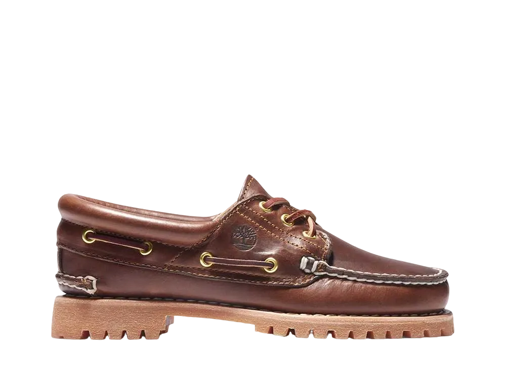 Timberland Women's Heritage Noreen 3-Eye Lug Handsewn "Brown"