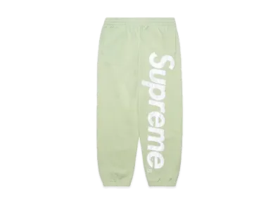 Supreme Satin Applique Sweatpant "Mint" (22FW)