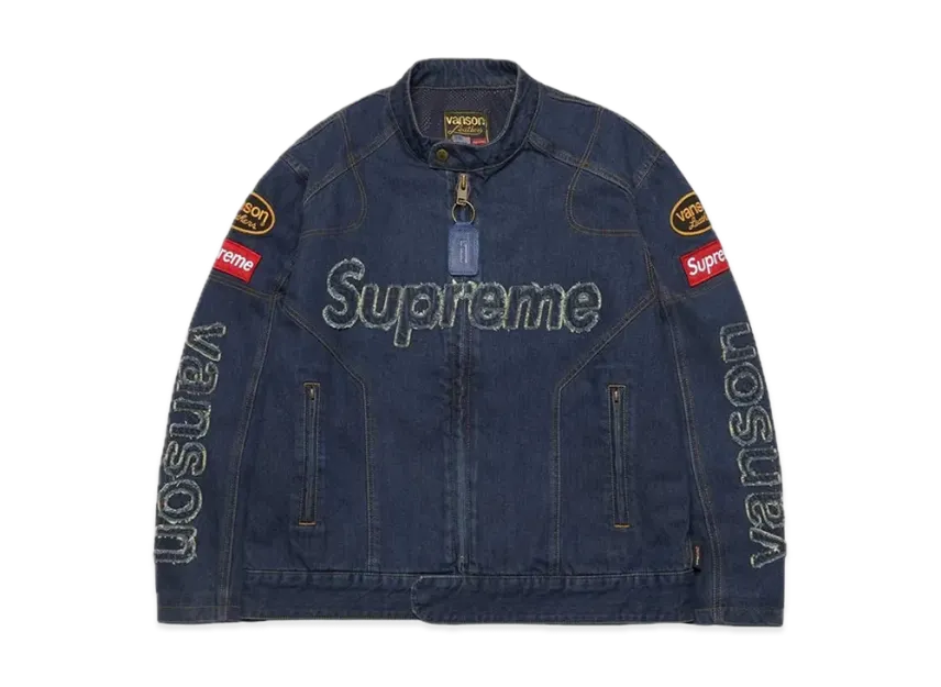 Supreme / Vanson Leathers Cordura Denim Jacket Supreme / Vanson Leathers Cordura Denim Jacket