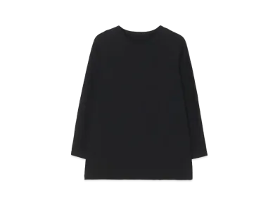 WILDSIDE YOHJI YAMAMOTO POGGYTHEMAN x Adam Lister UP street by Y's for living Long Sleeve Tee "Black"