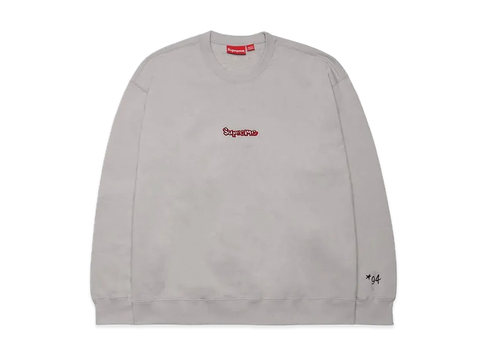 Supreme Gonz Logo Crewneck "Grey"