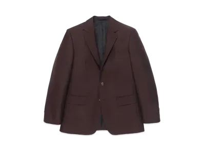 WACKO MARIA DORMEUIL / Single Breasted Jacket "Dark Brown"
