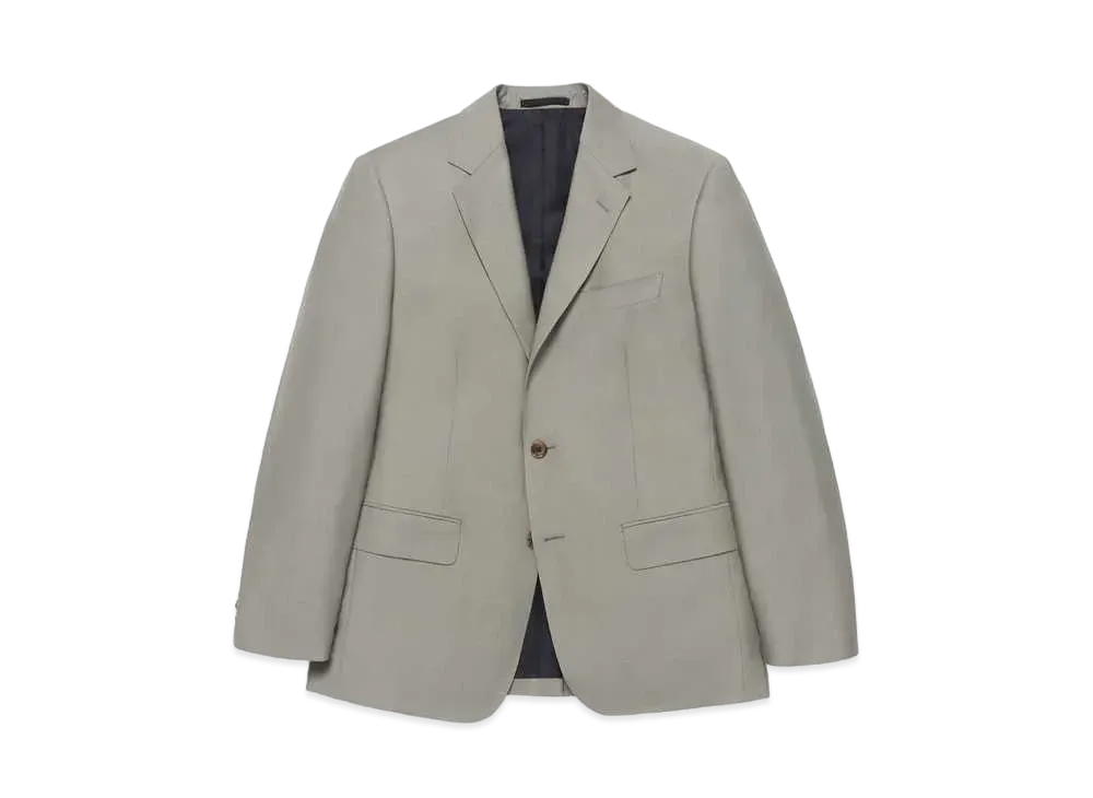 ワコマリア ドーメル / シングル ブレスト ジャケット "スモーキー グレー"