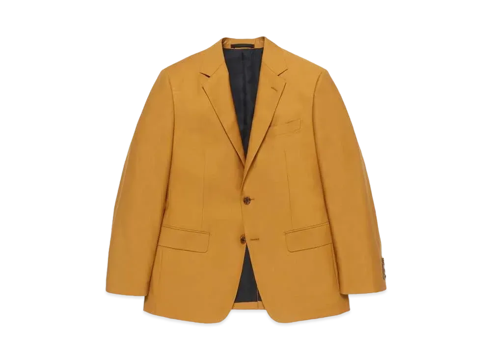 WACKO MARIA DORMEUIL / Single Breasted Jacket "Yellow"
