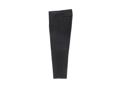 WACKO MARIA DORMEUIL / Glitter Striped Pleated Trousers (type-2) "Black"
