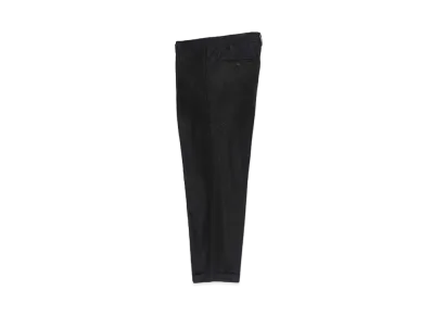 WACKO MARIA DORMEUIL / Glitter Pleated Trousers (type-1) "Black"
