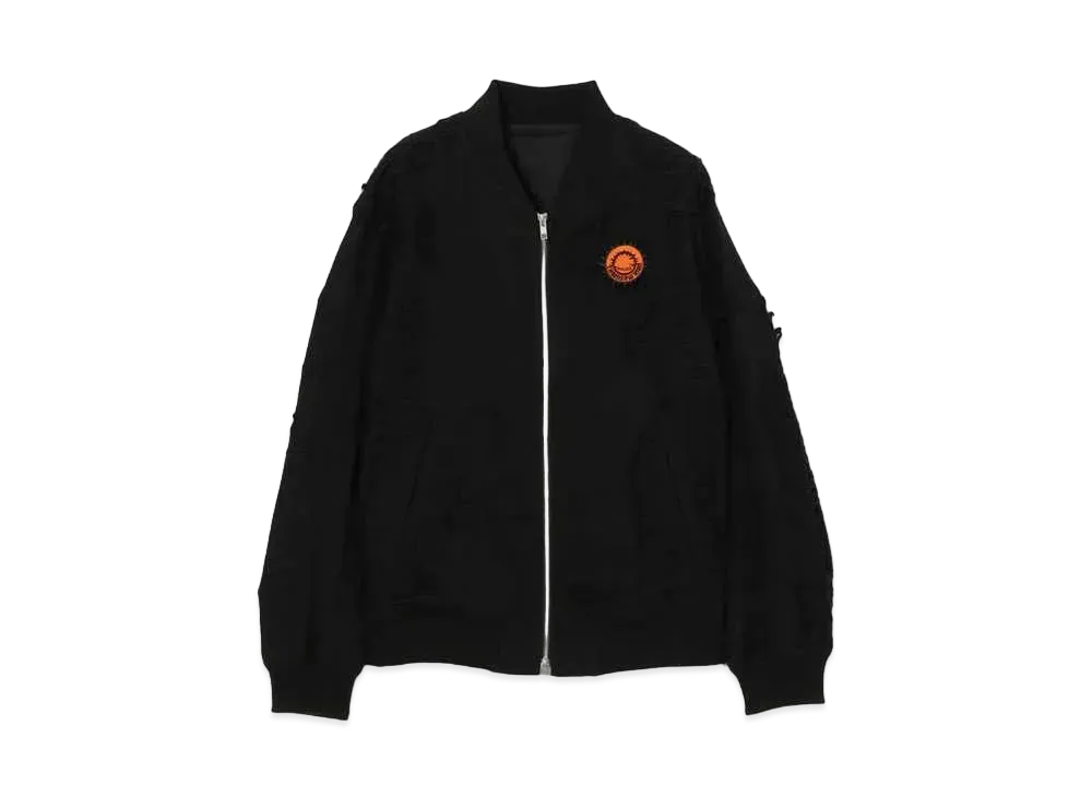 Yohji Yamamoto Ground Y x CHAINSAW MAN Chainsaw Damage Blouson "Black"