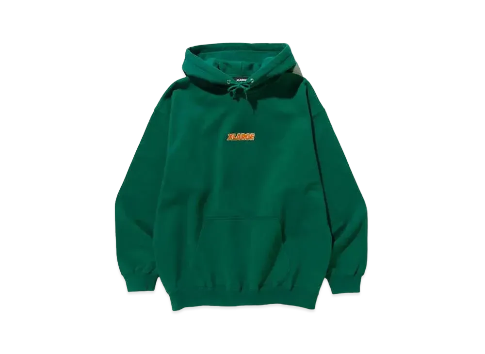 XLARGE Standard Logo Pullover Hooded Sweat "Green"