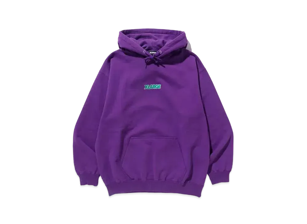 XLARGE Standard Logo Pullover Hooded Sweat "Purple"