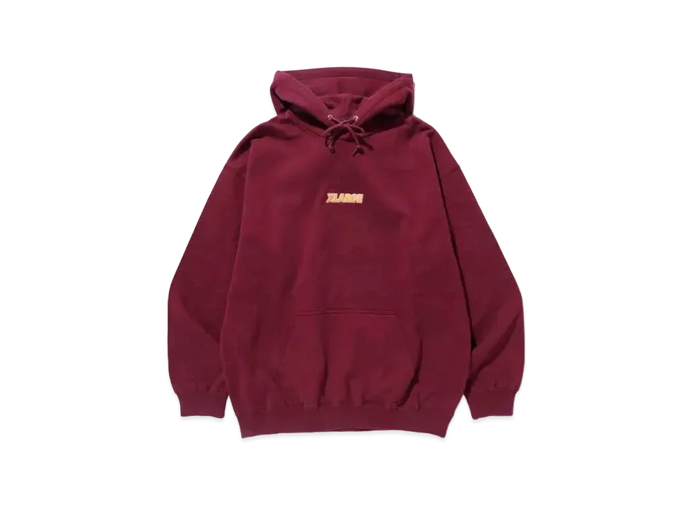 XLARGE Standard Logo Pullover Hooded Sweat "Burgundy"