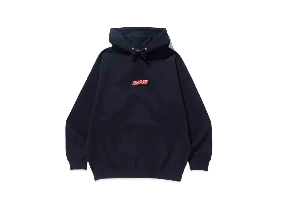 XLARGE Standard Logo Pullover Hooded Sweat "Black"