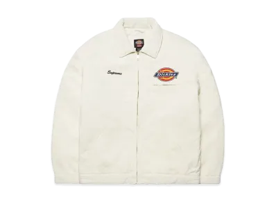 Supreme x Dickies Corduroy Work Jacket "White"
