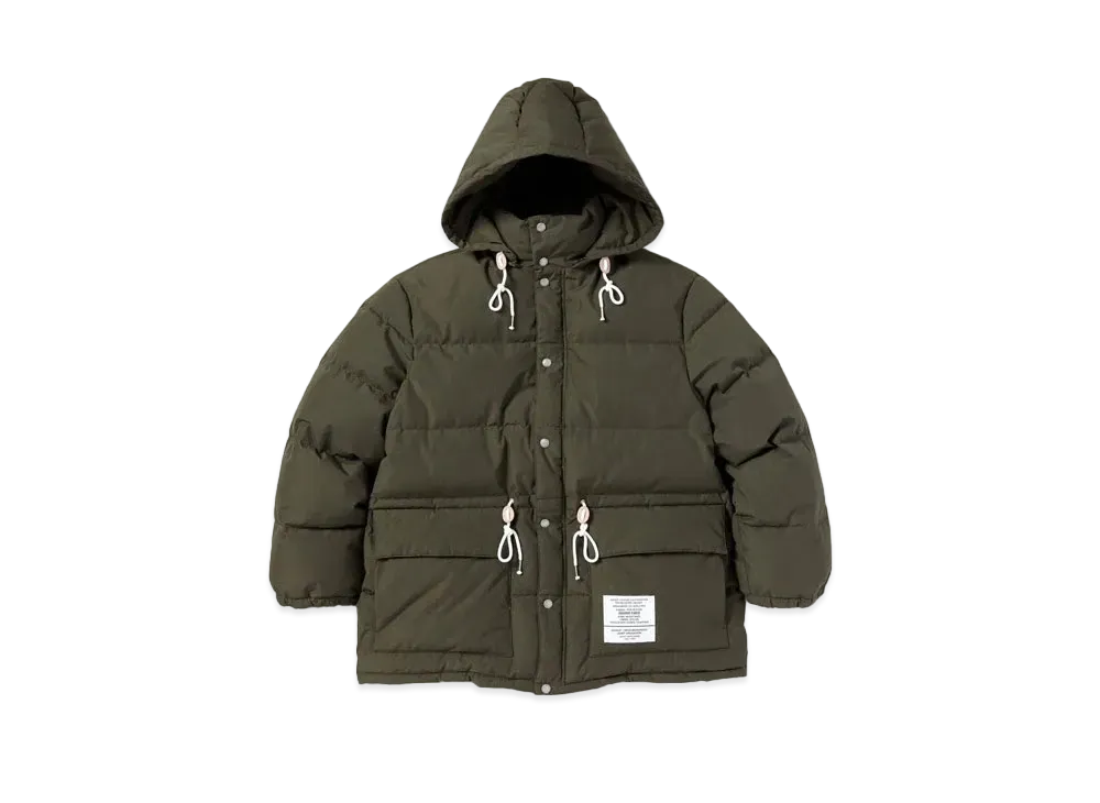 NEIGHBORHOOD NANGA . Takibi Down LK . PE "Olive Drab"