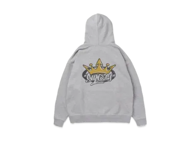 9090 King Logo Hoodie "Heather Gray"