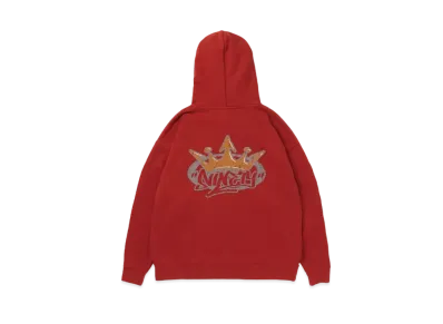 9090 King Logo Hoodie "Red"