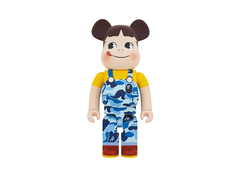Bearbrick BAPE Peko-chan Blue 1000%