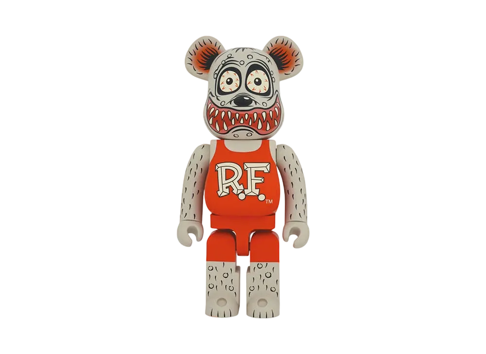 Bearbrick RAT FINK GRAY Ver.1000%