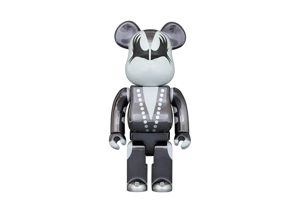 Bearbrick KISS DEMON CHROME Ver.1000%