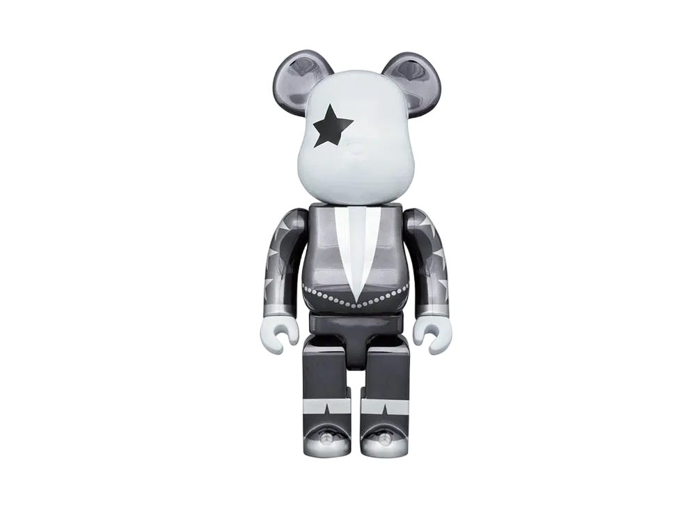 Bearbrick KISS STAR CHILD CHROME Ver.1000%
