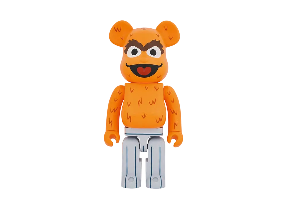 Bearbrick OSCAR THE GROUCH (The Original Orange Fur Ver.) 1000%