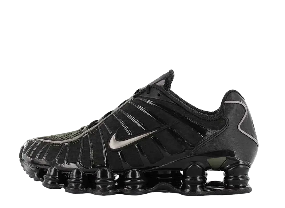 Nike Shox TL "Black/Metallic Pewter/Cargo Khaki"