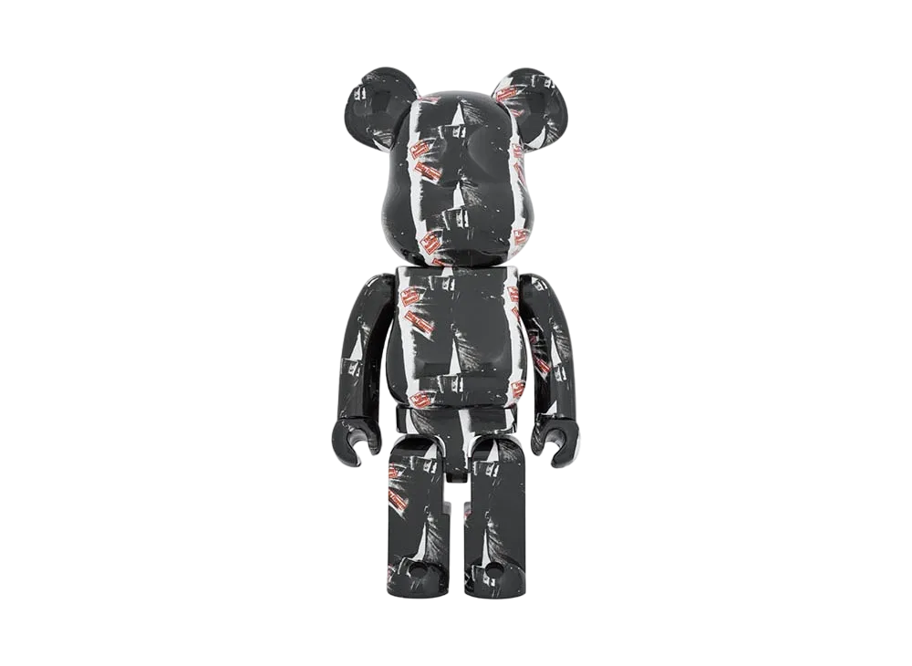 Bearbrick Andy Warhol x The Rolling Stones "Sticky Fingers" 1000%