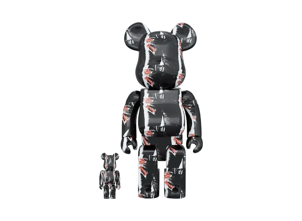 Bearbrick Andy Warhol x The Rolling Stones "Sticky Fingers" 100% & 400%