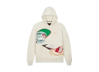 Jordan Artist Series by Jacob Rochester Men's Fleece Parka "White"