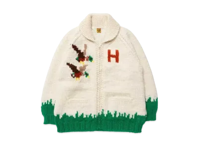 HUMAN MADE DUCK COWICHAN "White"