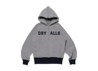 HUMAN MADE FLEECE HALF-ZIP HOODIE "Grey"