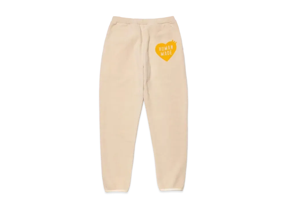 HUMAN MADE FLEECE PANTS "Beige"