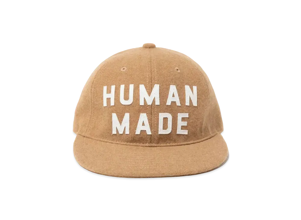 HUMAN MADE 6 PANEL WOOL CAP "Beige"
