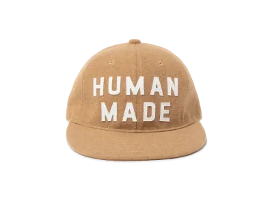 HUMAN MADE 6 PANEL WOOL CAP "Beige"