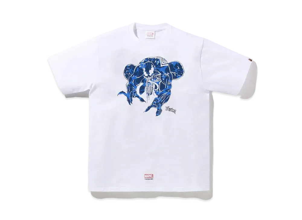 A BATHING APE x MARVEL VENOM TEE "White"