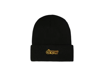 drew house Secret Soft Rib Beanie "Black"