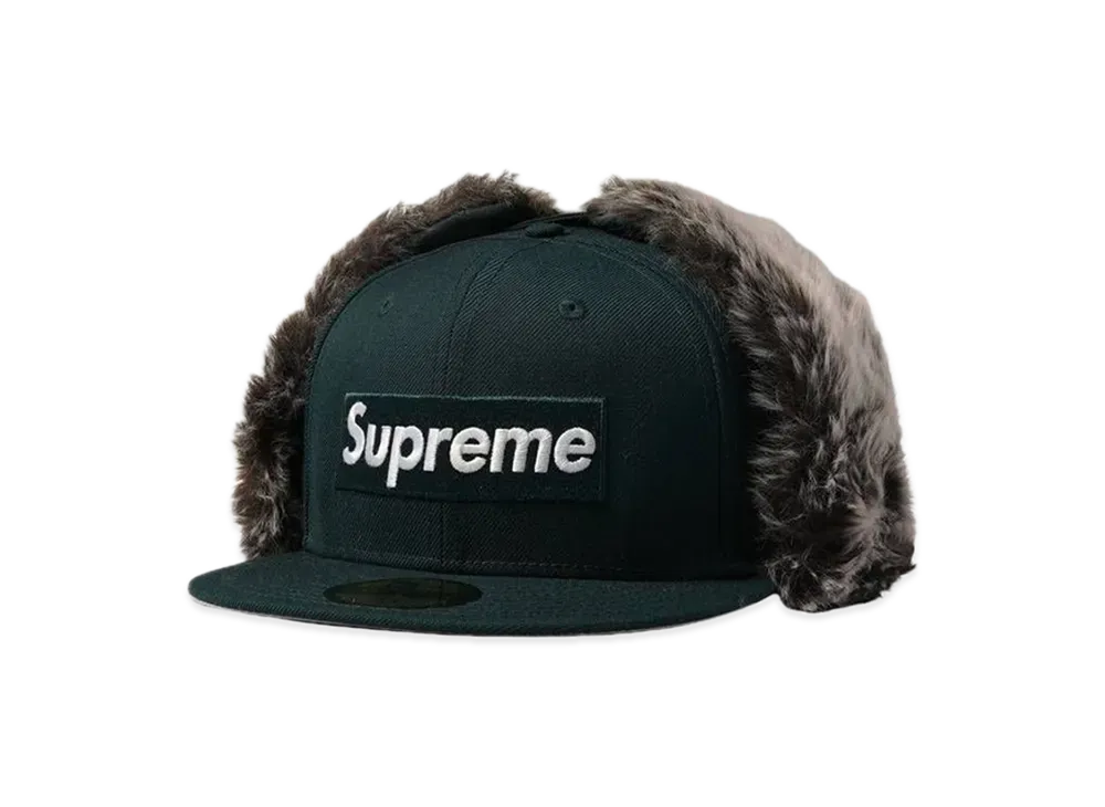 Supreme Earflap New Era® "Green"