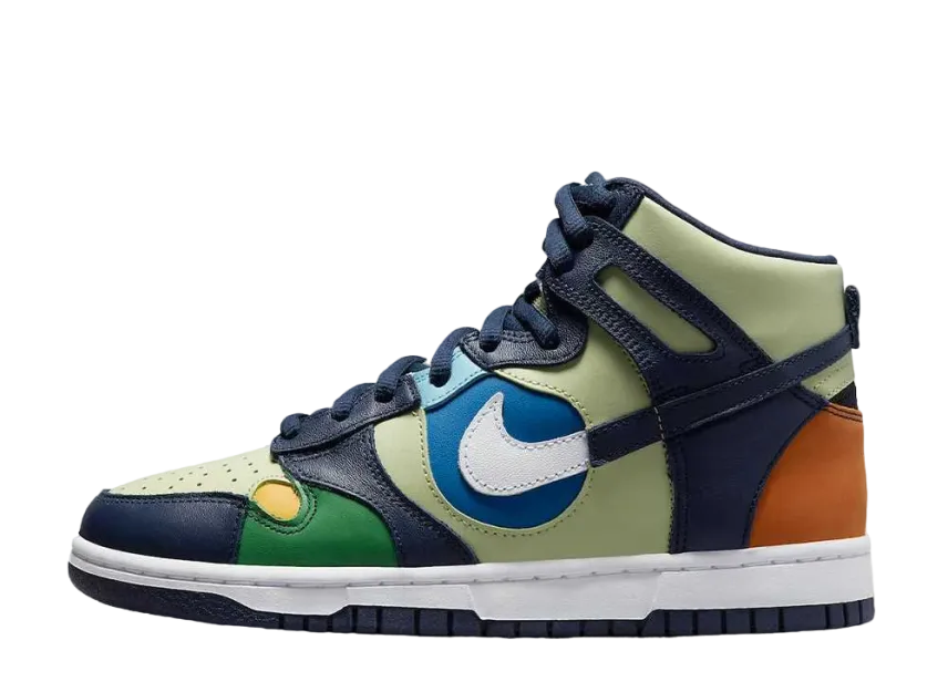 ナイキ ウィメンズ ダンク ハイ "ピスタチオ アンド ミッドナイトネイビー"