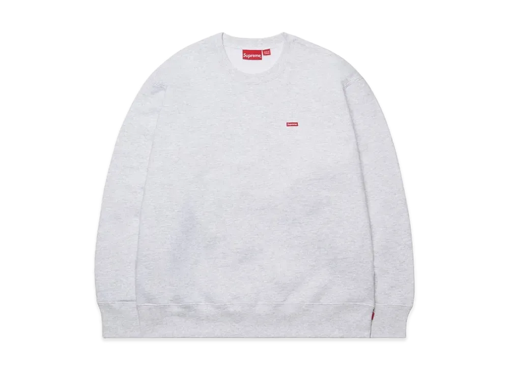 Supreme Small Box Crewneck "Ash Grey" (22FW)