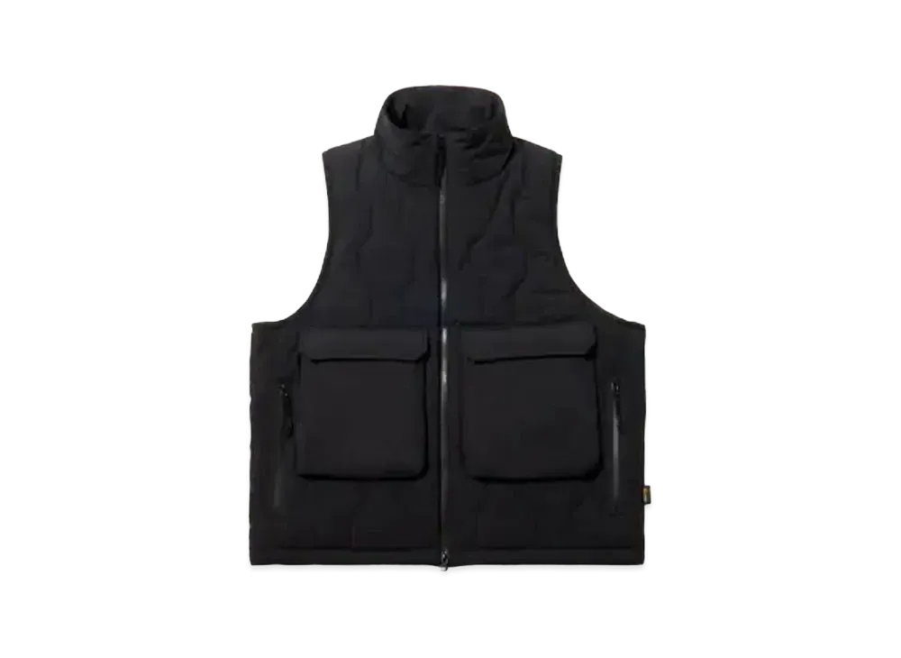 POTR x G-Shock Products Cordura G-Quilt Stand Collar Padding Vest "Black"