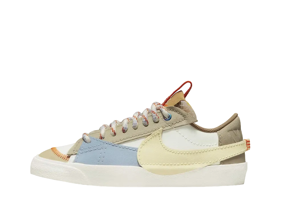 Nike Women's Blazer Low 77 Jumbo "Sail/Alabaster Celestine Blue"