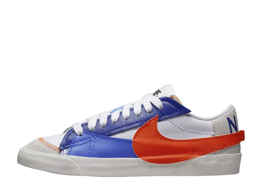 Nike Blazer Low 77 Jumbo "Deep Royal Safety Orange"