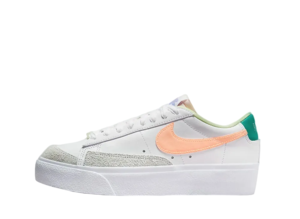 Nike Women's Blazer Low Platform "Peach Cream/Light Thistle"