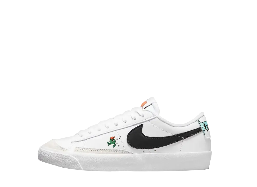 Nike GS Blazer Low 77 The World Is Your Playground "White"