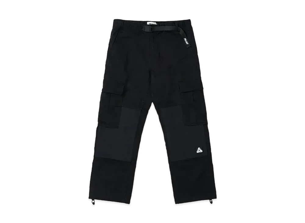 PALACE 2 Tone Belter Trousers "Black"