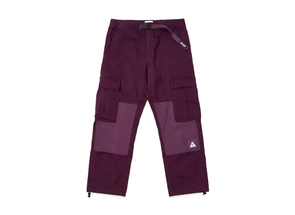 PALACE 2 Tone Belter Trousers "Purple"