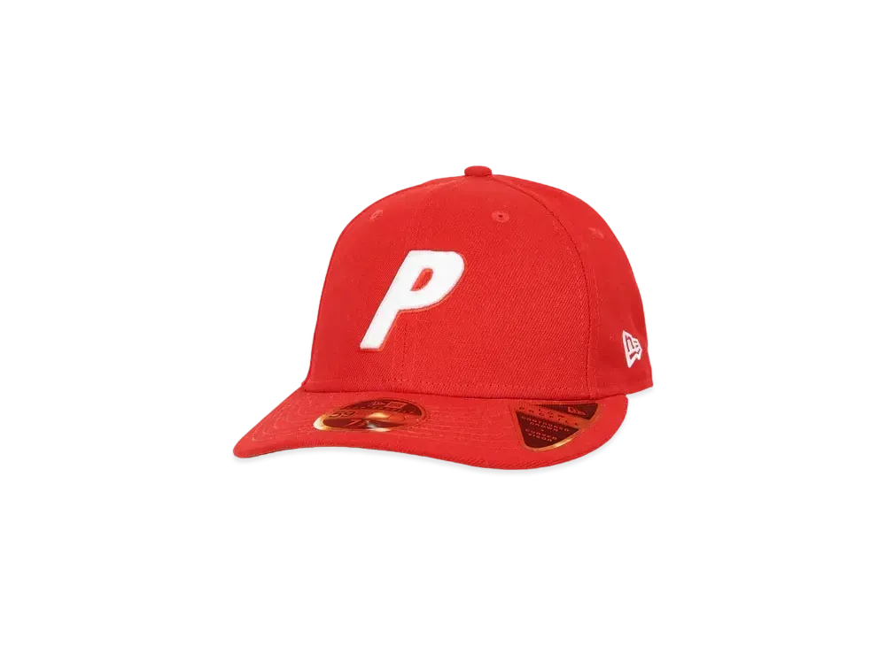PALACE New Era Low Profile P 59Fifty "Red"